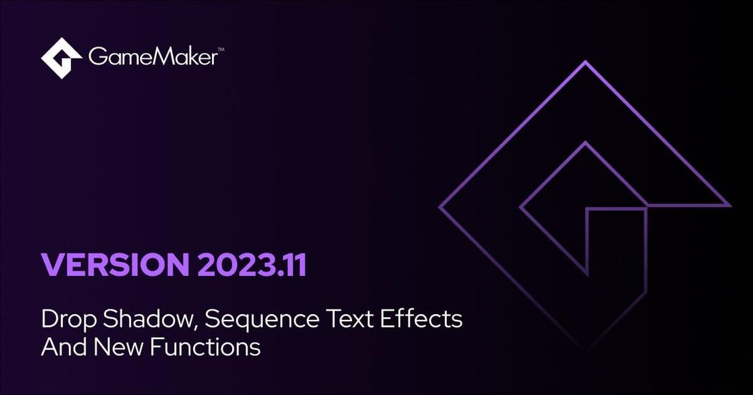 Version 2023.11: Drop Shadow, Sequence Text Effects And New Functions